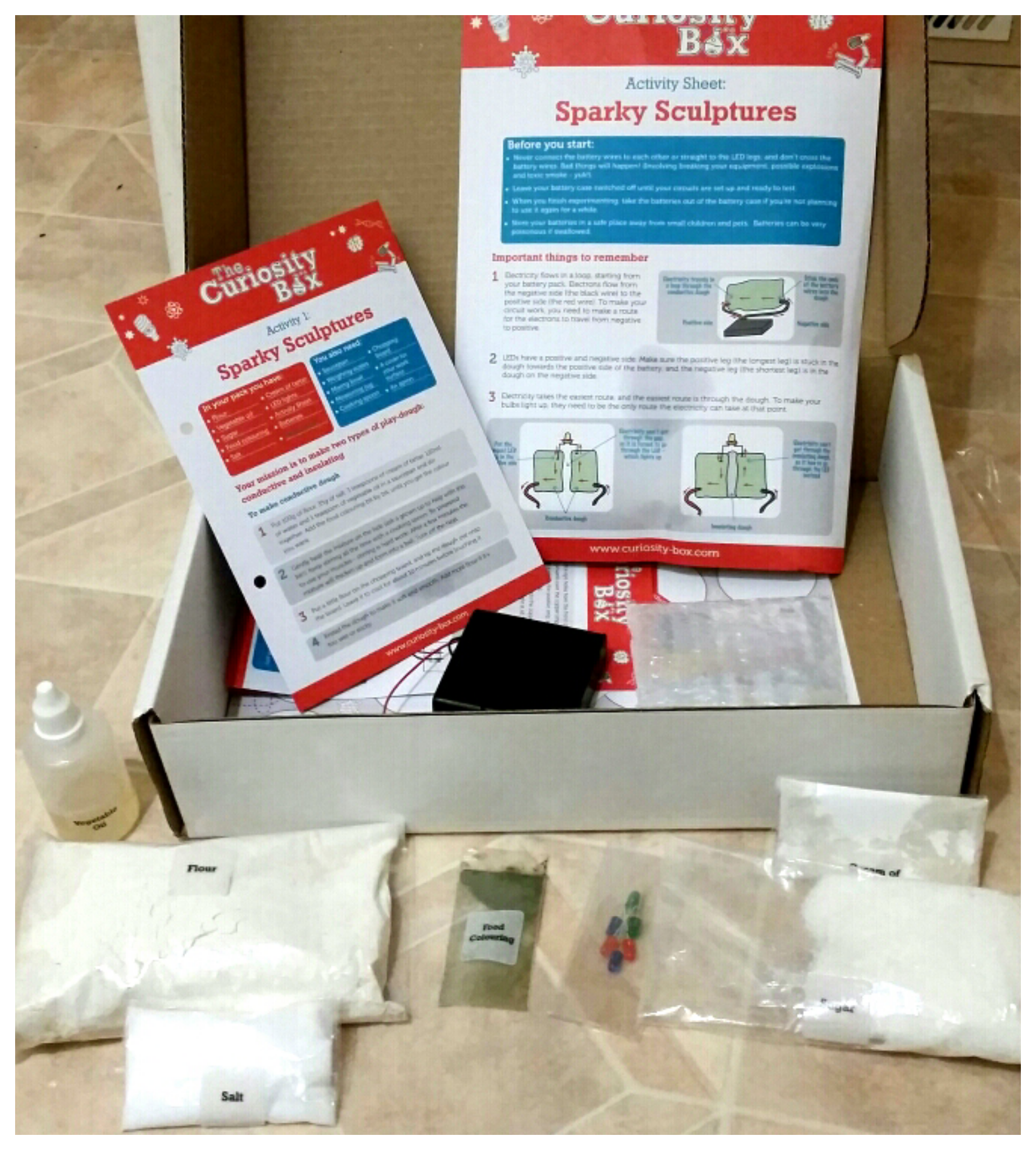 The Curiosity Box, STEM, science activities, educational resources, home education, review