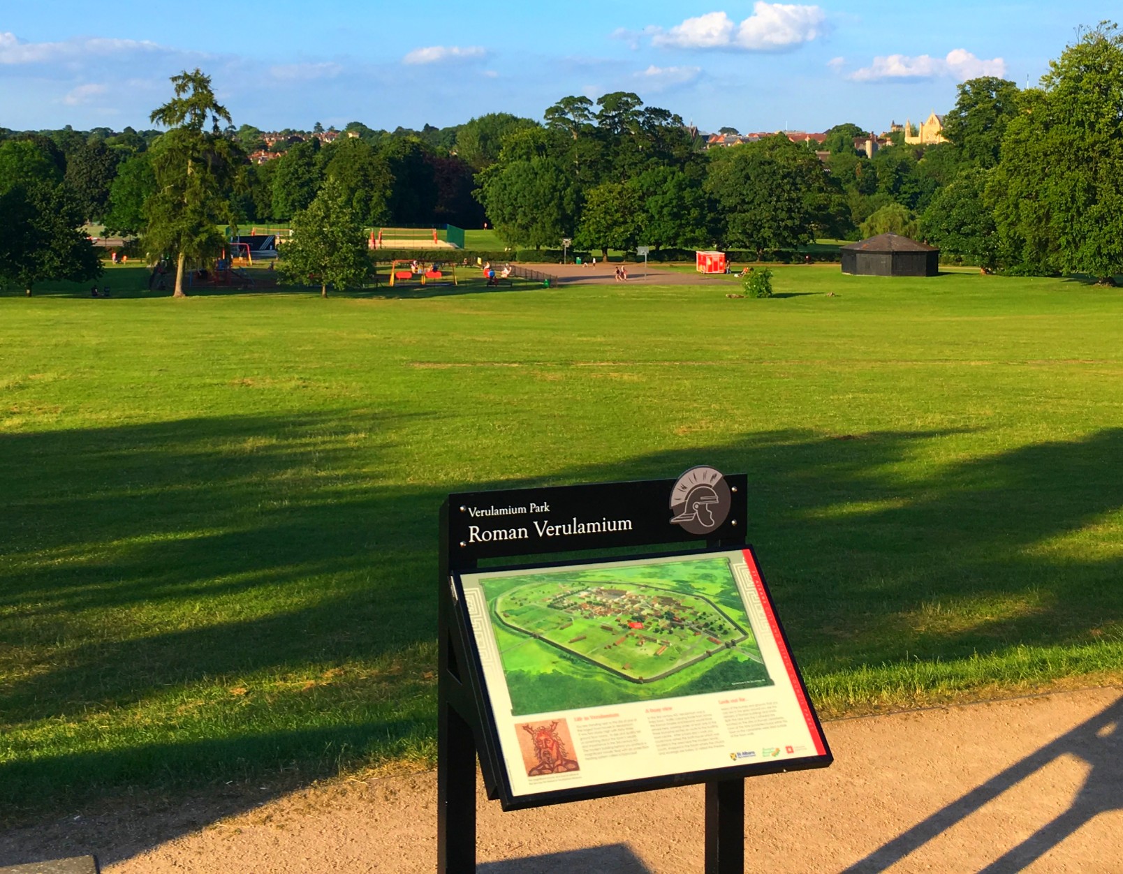 #cyclingadventures, InnTravel, slow holidays, cycling, cycle route, Verulamium Park, St Albans, Hertfordshire, scenic, views, active lifestyle, wellbeing, outdoors, get outside