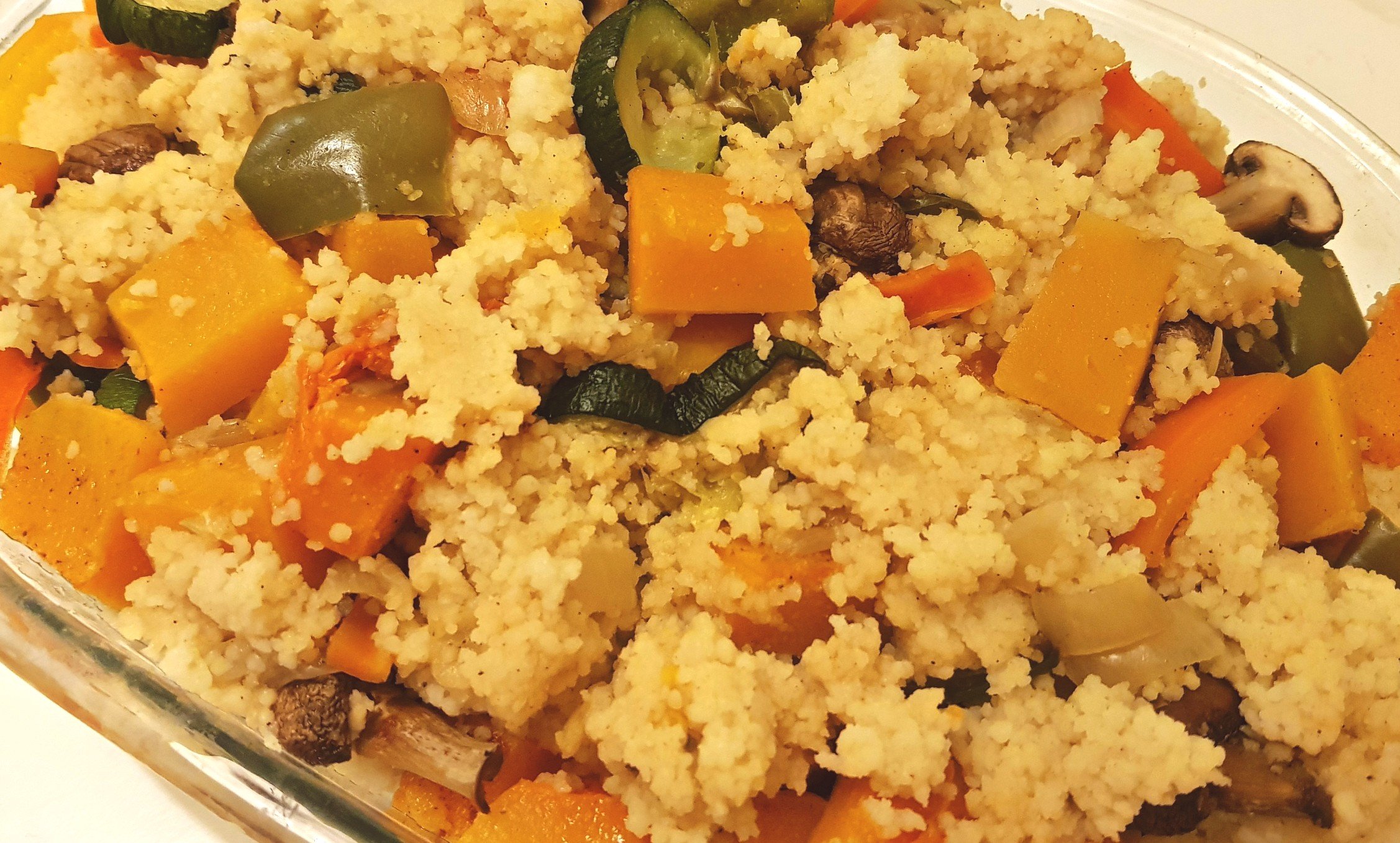 recipe, healthy, vegetarian, microwave, easy meals, clean eating, family dinner, stress-free mealtimes, life hacks, roasted vegetable couscous