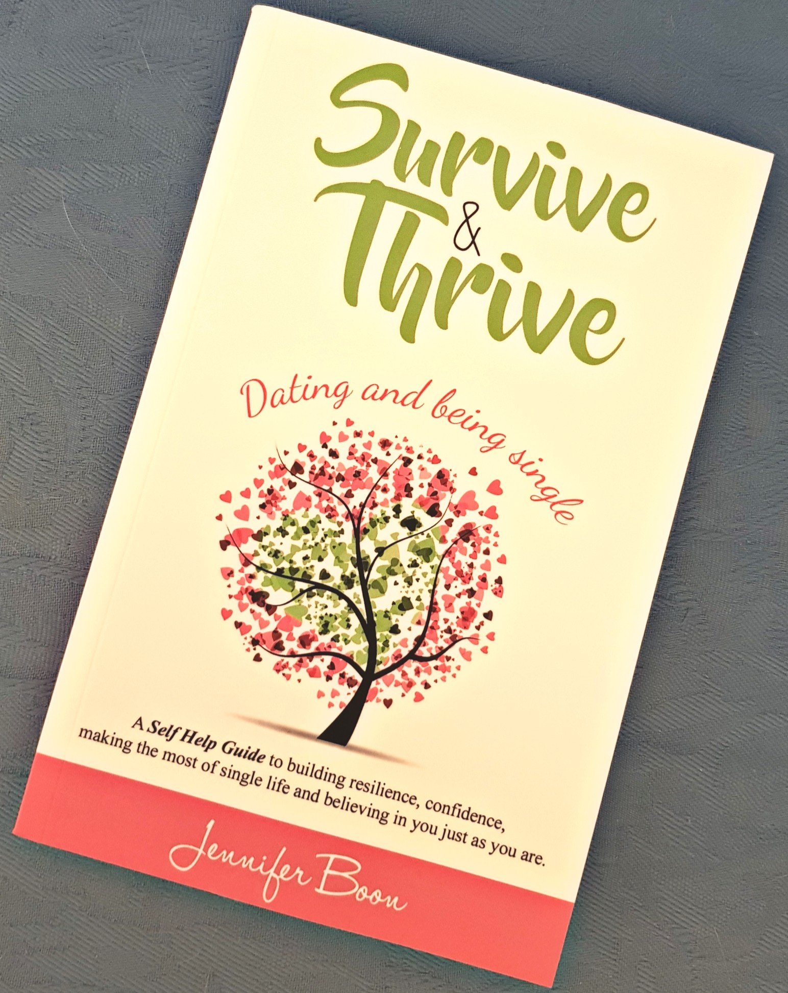 Image of cover of paperback version of Survive and Thrive book.