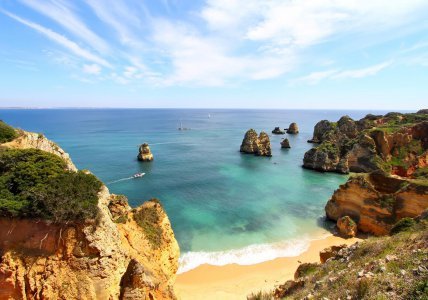 Portugal coastline.