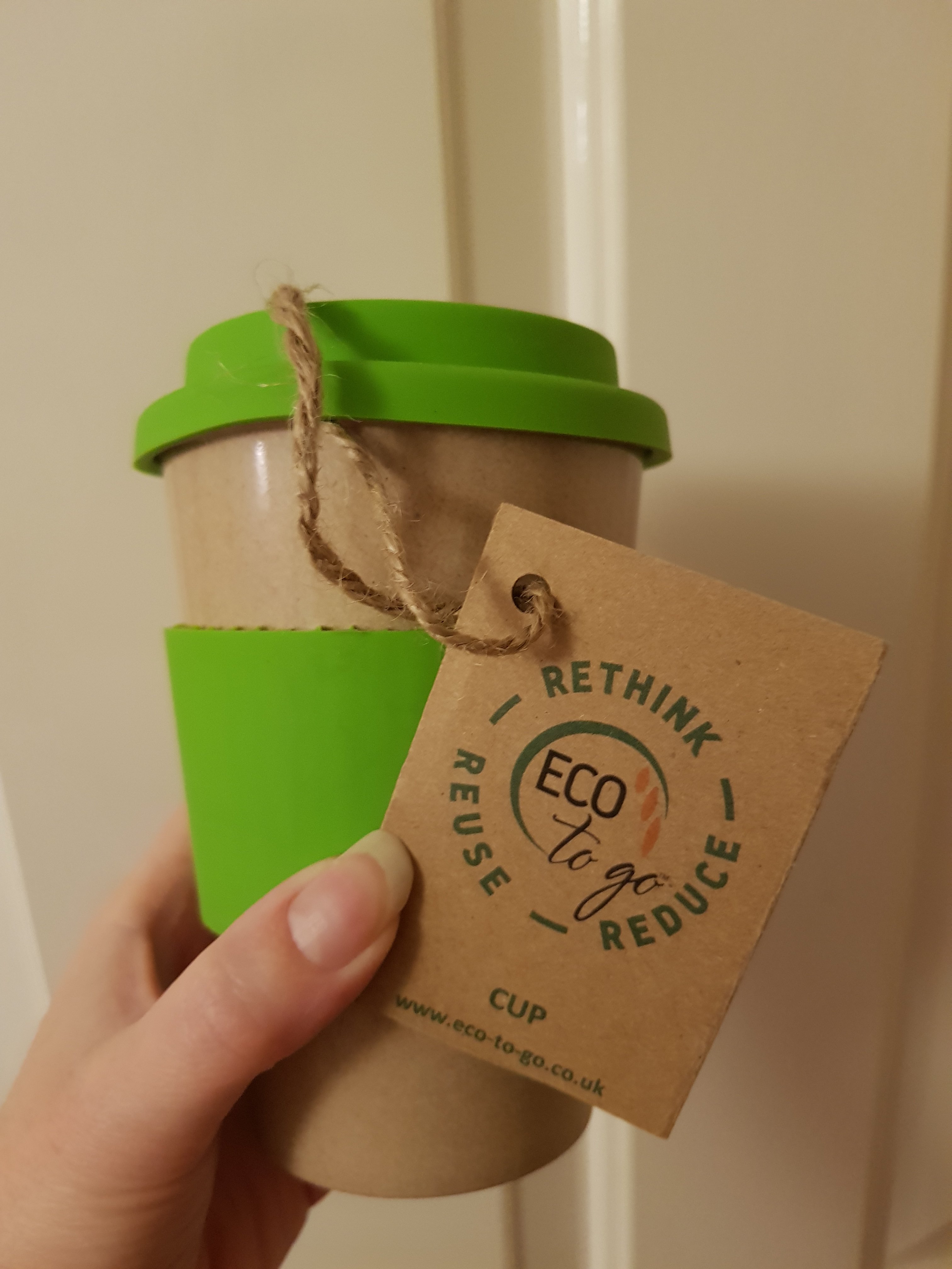 Reusable eco friendly cup