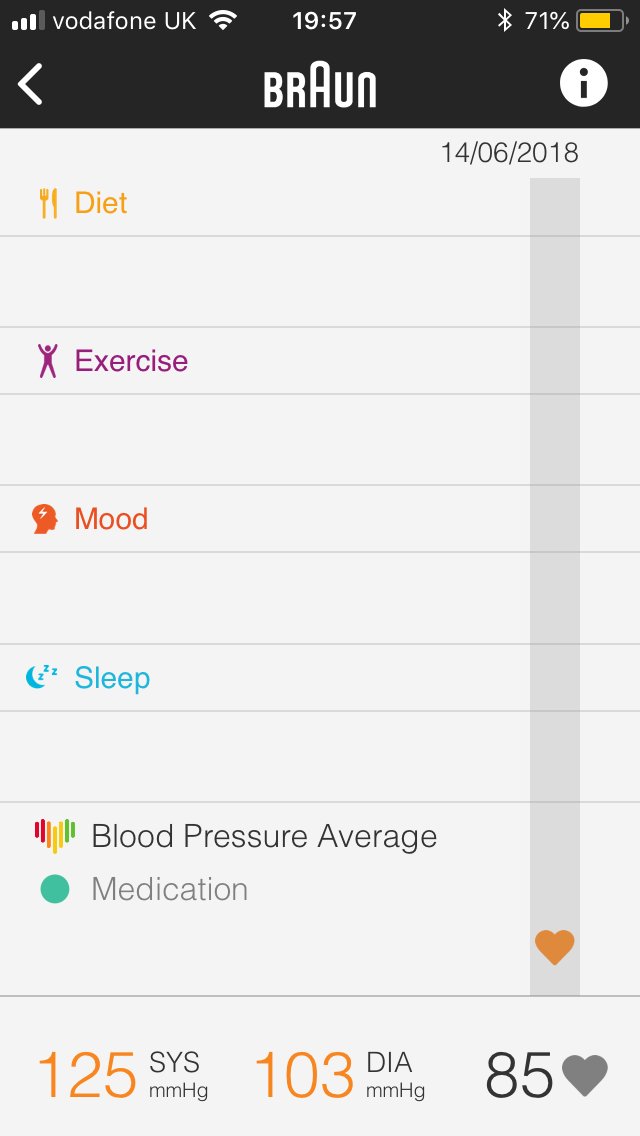 Screenshot of Healthy Heart app