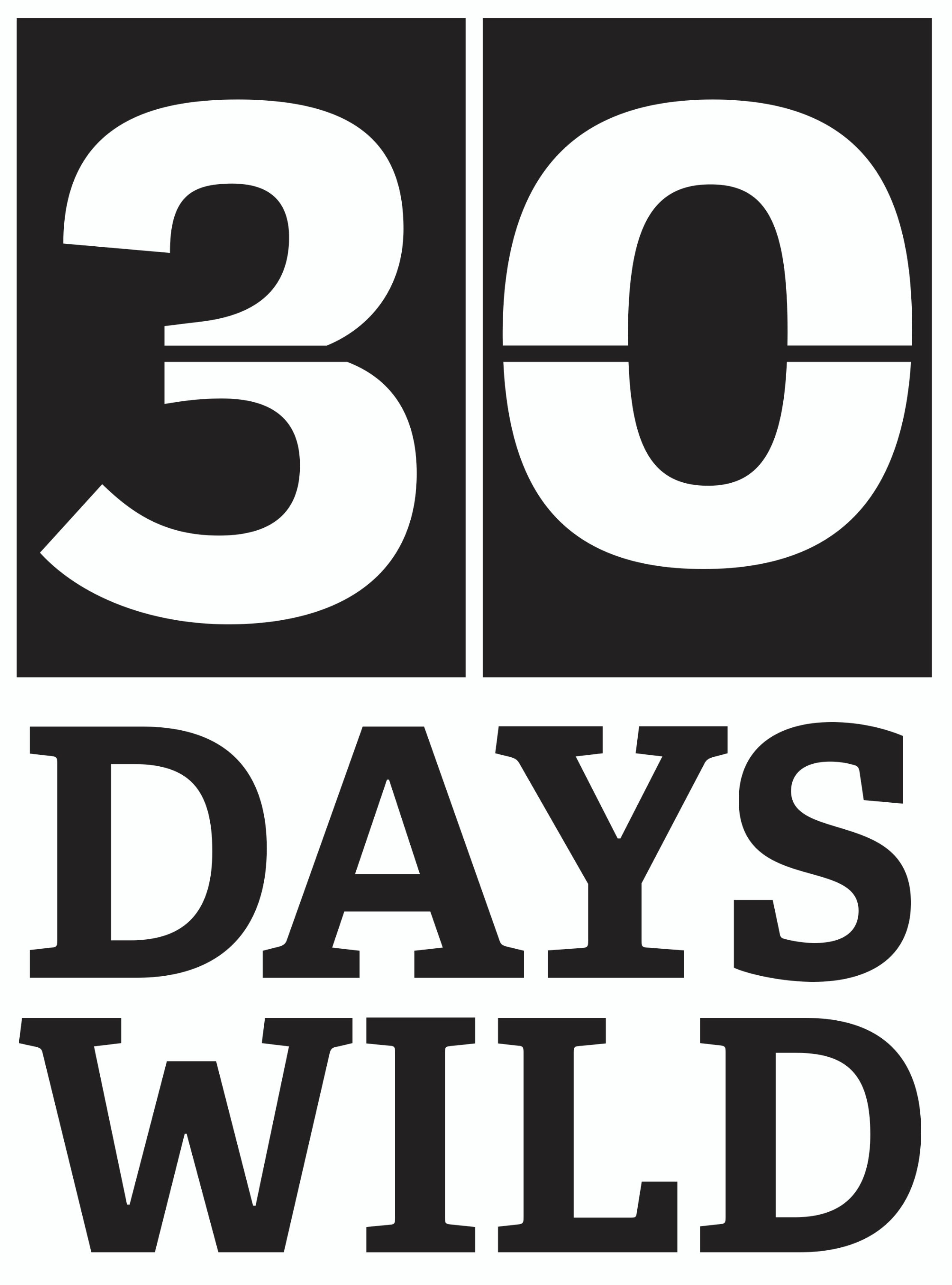30 Days Wild logo