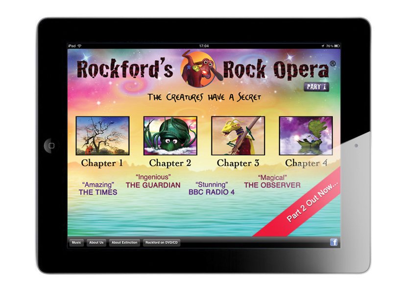 Rockford's Rock Opera app