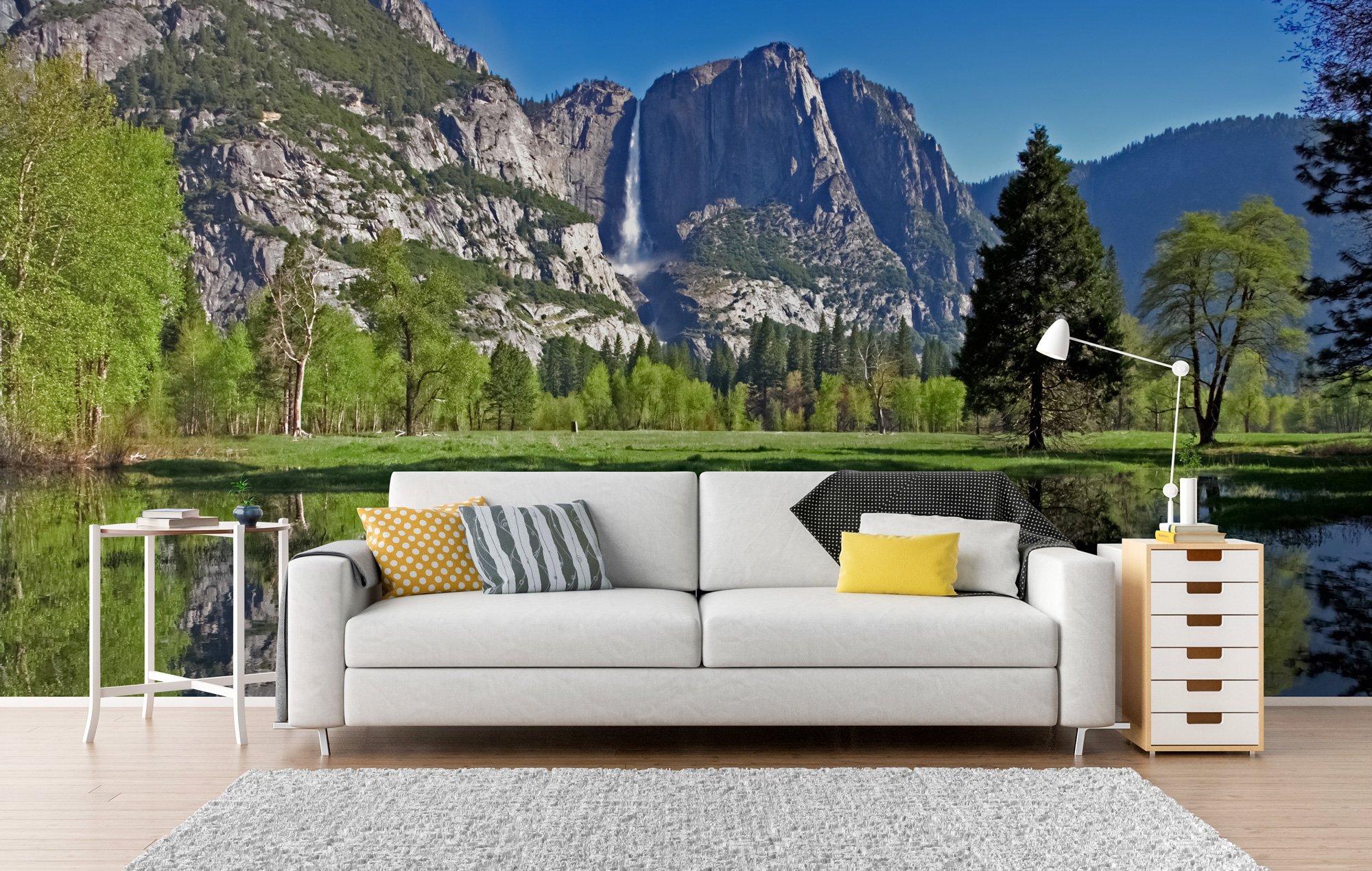 Yosemite landscape wallpaper by Wallsauce