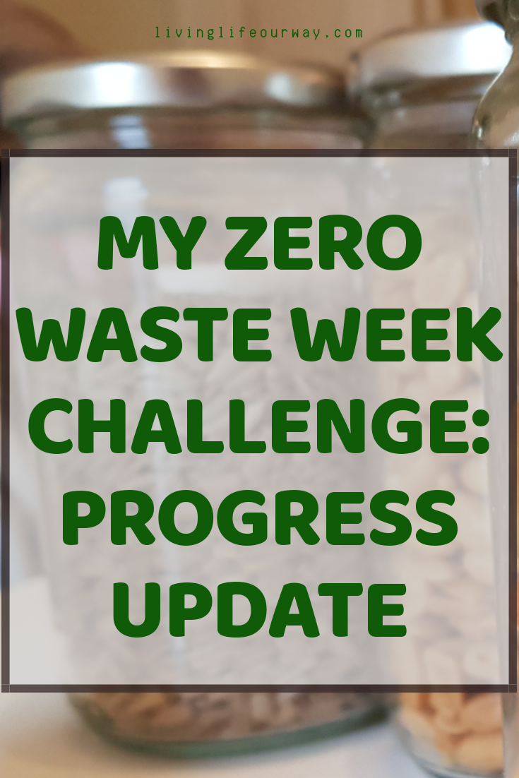 My Zero Waste Week Challenge: Progress Update