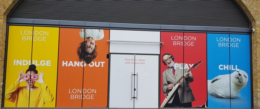 London Bridge advert