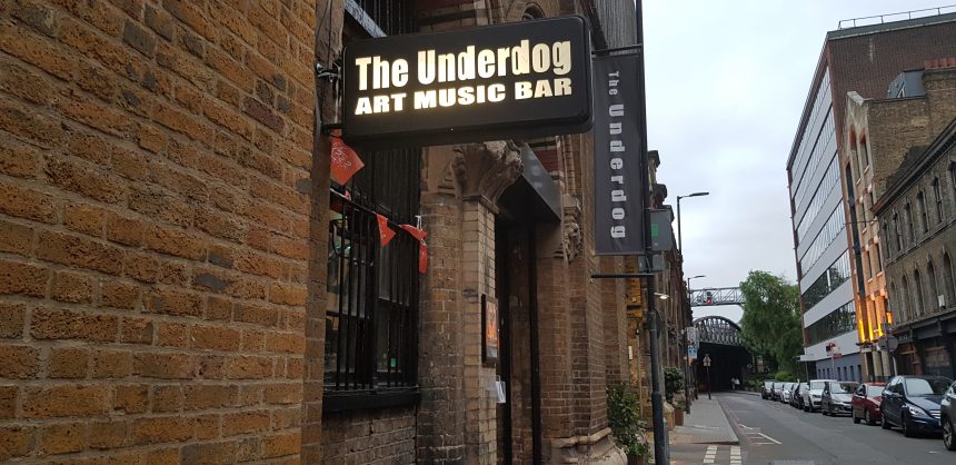 The Underdog art music bar, London Bridge