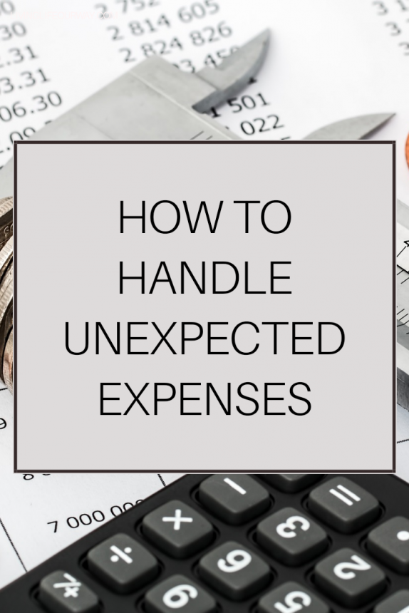 How To Handle Unexpected Expenses