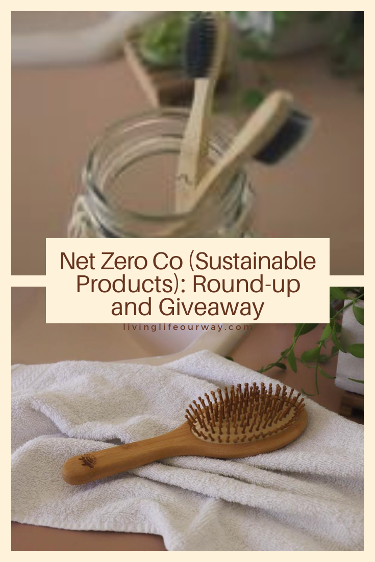 Net Zero Co (Sustainable Products): Round-up and Giveaway