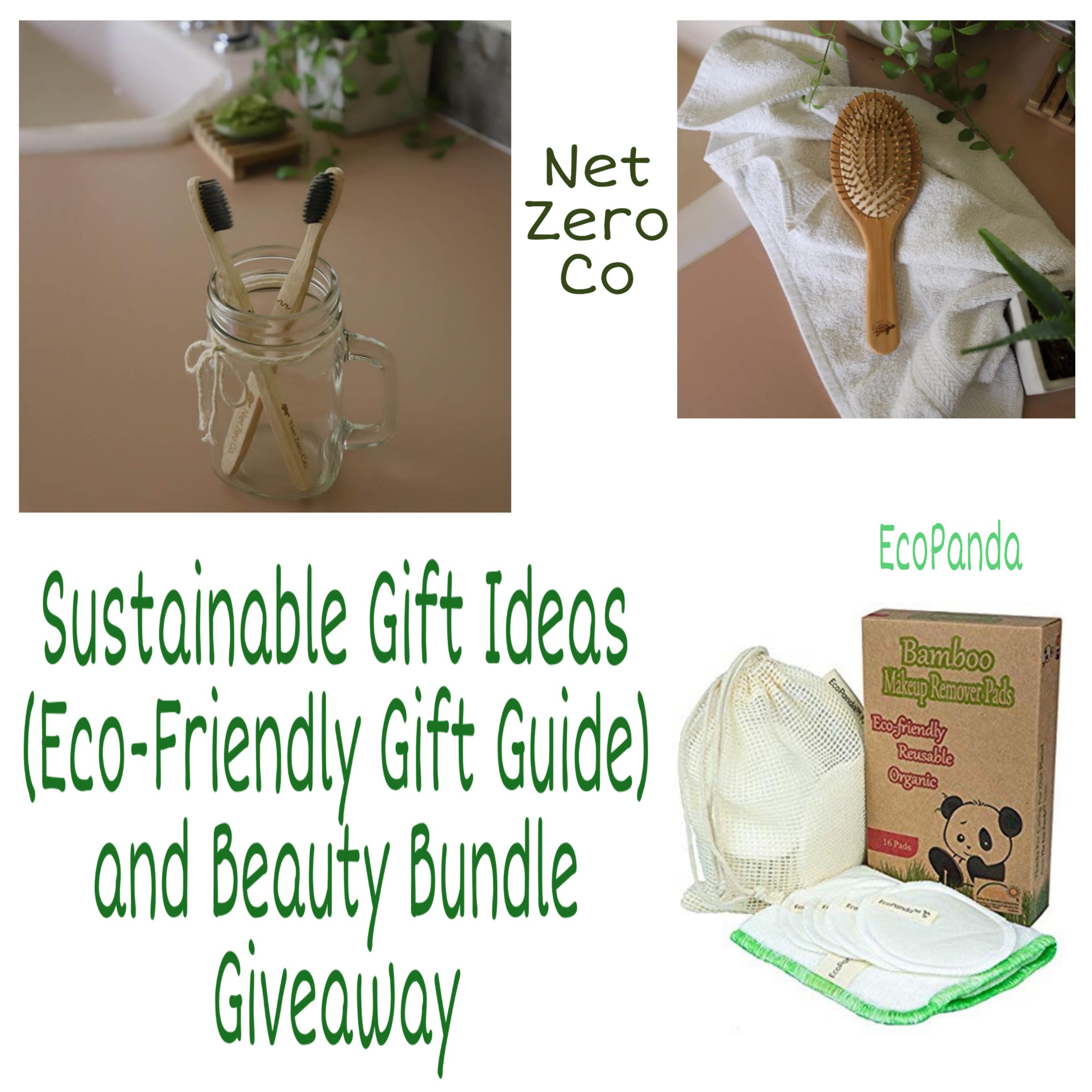 Sustainable Gift Ideas (Eco-Friendly Gift Guide) and Beauty Bundle Giveaway