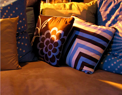 Cushions. Image via Flickr by Krassy Can Do It