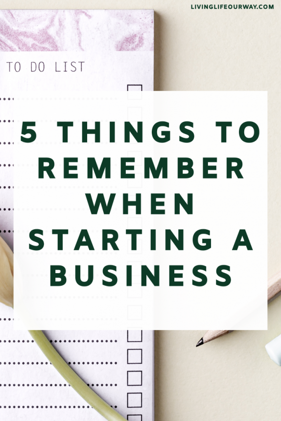 5 Things to Remember When Starting a Business – Frankenlife