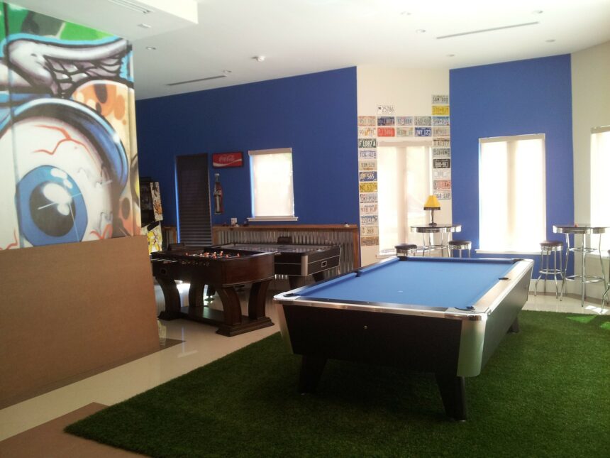 Games room. Luxury home improvement ideas