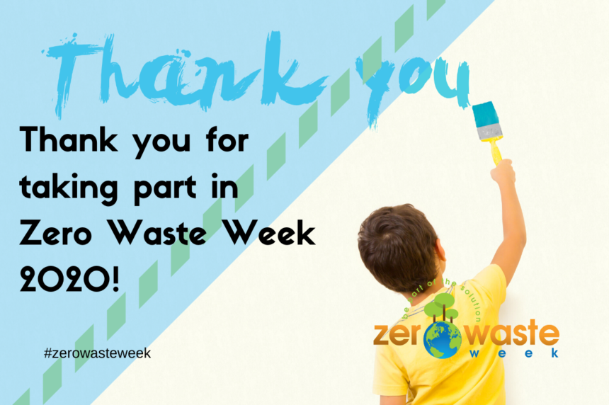 Zero Waste Week thanks 