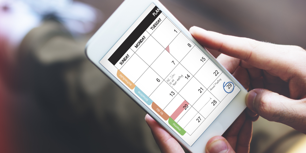 digital calendar as one of the best time management tools